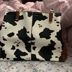 Cow Print Women's Bag